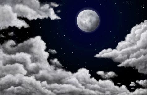 Cloudy Night Sky by Xeninx.deviantart.com on @DeviantArt | Cloudy ...