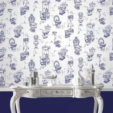 funky wallpapers for toilets - Google Search | Quirky wallpaper, Bathroom wallpaper victorian ...