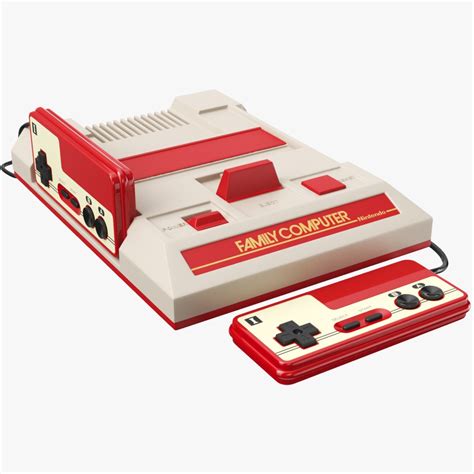 3D nintendo video family computer - TurboSquid 1179101