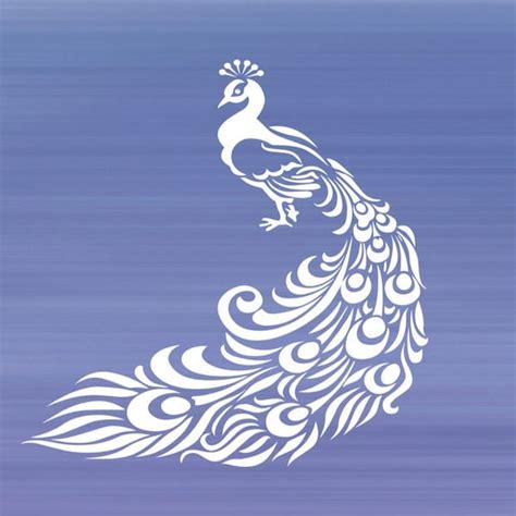 Peacock Stickers - Etsy