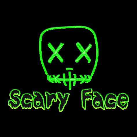 Scary Face Gif