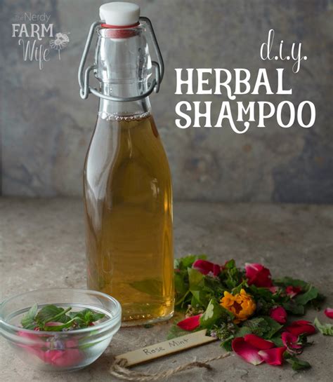 Homemade Herbal Shampoo