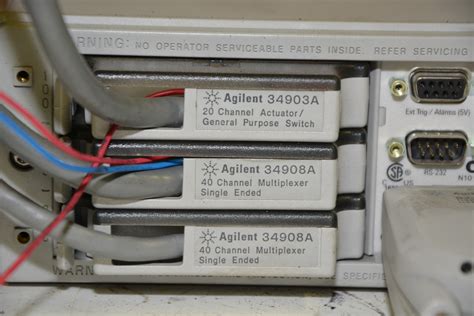 DSC_0165.JPG of Agilent 34970A Data Acquisition Switch Unit w 34903A 2 34908A 17469