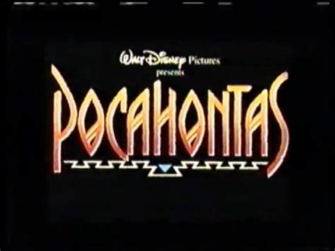 Pocahontas (1995 film) | The Title Screens Wiki | Fandom