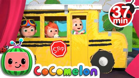 Wheels on the Bus (Play Version) + More Nursery Rhymes & Kids Songs - CoComelon Realtime YouTube ...