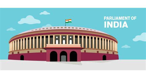 Parliament of India vector illustration 36224661 Vector Art at Vecteezy