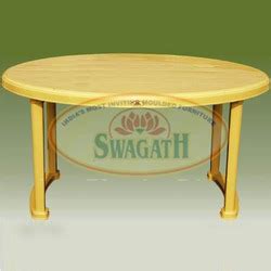 Plastic Oval Dining Table at Best Price in Kolkata | Uma Plastics Limited