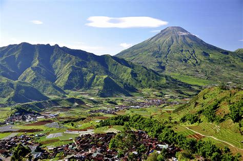 Volcano Near Dieng Plateau Photograph by Jens U. Hamburg