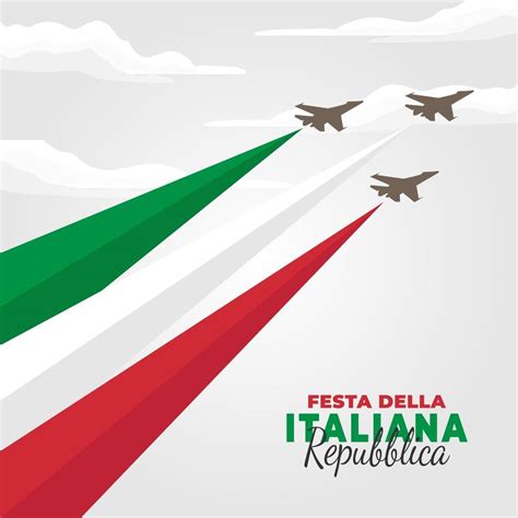 Republic Day of Italy poster 2262720 Vector Art at Vecteezy