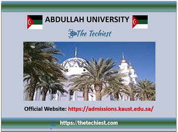 King Abdullah University in Saudi Arabia - TheTechiest