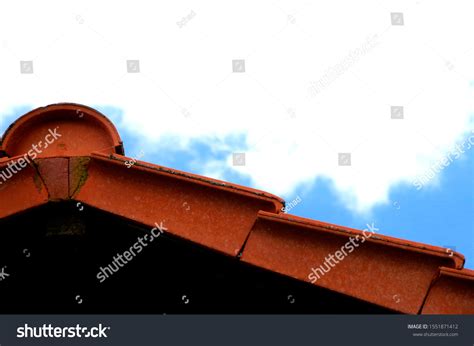 Modern Tiled Roof Verge Tiles Ridge Stock Photo 1551871412 | Shutterstock