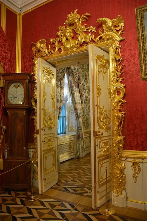 Interior of Grand Palace in Peterhof Editorial Stock Image - Image of famous, castle: 117886719