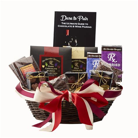 Just-Add-Wine Chocolate Basket - The Chocolate Therapist