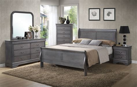 Heb2147 | Grey bedroom furniture sets, Grey bedroom set, Grey bedroom furniture