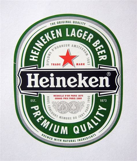 Heineken postcard | Beer logo, Beer label, Heineken