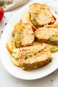 Slow Cooker Pork Roast with Apples | A Mind "Full" Mom