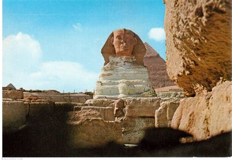 Giza - The Great Sphinx of Giza, Giza Plateau - Egypt - Postcard - 18201