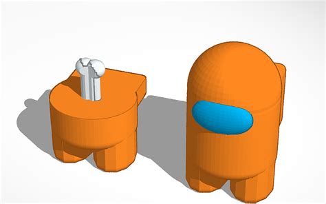 3D design Among us - Tinkercad