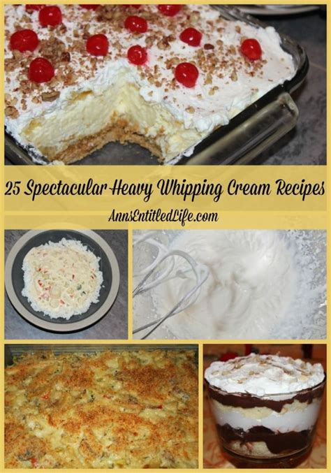 Dinner Recipes With Heavy Cream