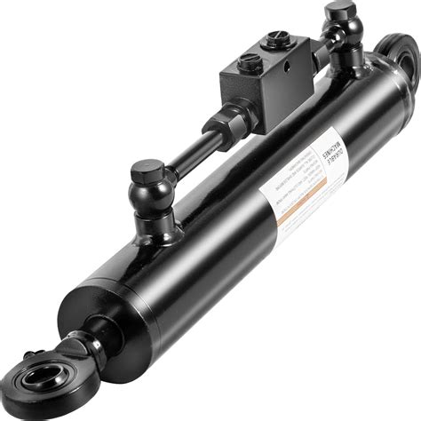 Amazon.com: VEVOR Double Acting Hydraulic Cylinder 2'' Bore, Top Link ...