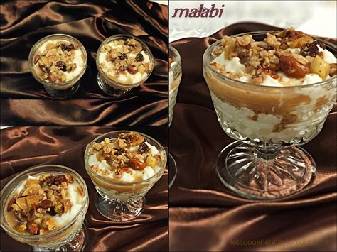 MALABI ( Milk Pudding) - Lets Cook Healthy Tonight