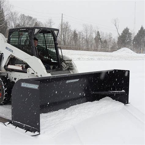 Snow Plow Attachment for Skid Steers - Diamond Tool Equipment Rentals