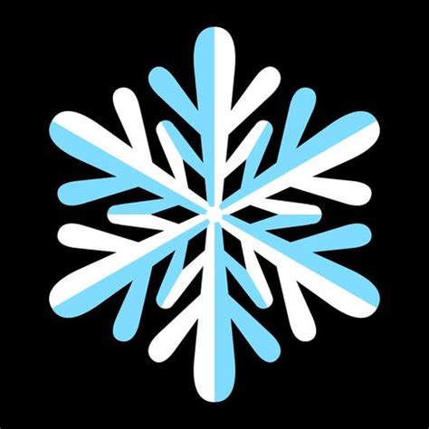 Snowflake Vector Icon 550891 Vector Art at Vecteezy