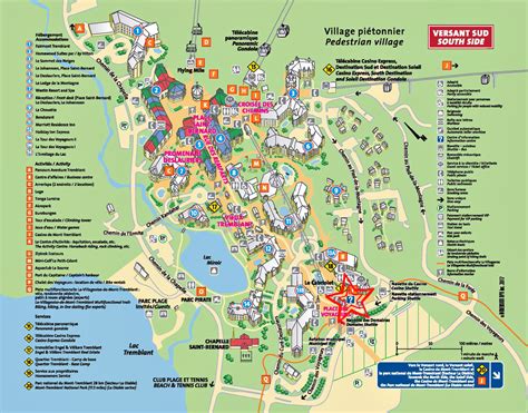 Mont Tremblant Village Map | ARA Professional Travel & Support Inc.