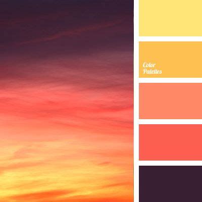 Color Palette #746 | Sunset color palette, Color schemes, Color palette