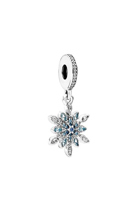 PANDORA 'Snowflake' Cubic Zirconia Dangle Charm | Nordstrom