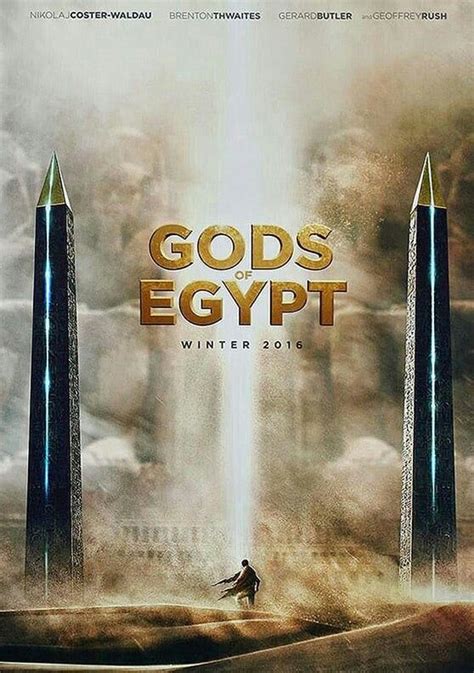 God's of Egypt movie poster Fantastic Movie posters #SciFi movie ...