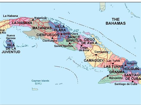 Printable Map Of Cuba - Printable Calendars AT A GLANCE