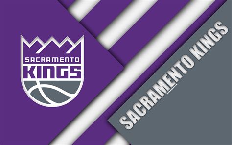 Download NBA Logo Basketball Sacramento Kings Sports 4k Ultra HD Wallpaper