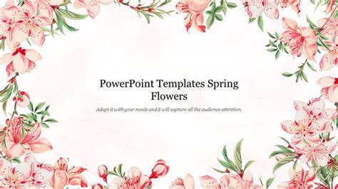 Free - Free PowerPoint Templates Spring Flowers and Google Slides ...