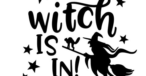 The-Witch-is-In_1_.svg | Witch, Clip art, Svg