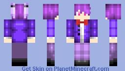 Human Bonnie FNAF ~ =3 Minecraft Skin