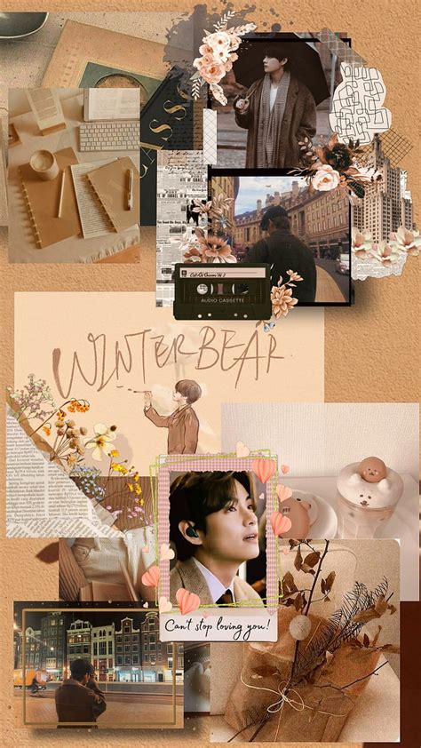 Kim Taehyung, love, vbts, winter bear, HD phone wallpaper | Peakpx