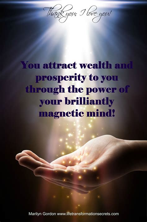 You attract wealth and prosperity | Money affirmations, Law of ...