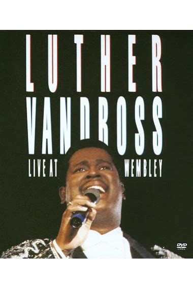 Concert and Music: Luther Vandross - live at Wembley