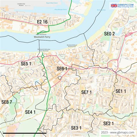 WOOLWICH of GREENWICH Files. Digital Mapping Solutions Vector Street Map