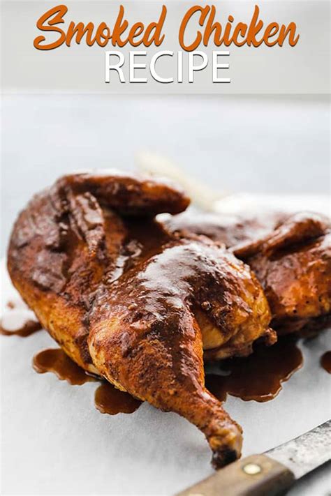 Smoked BBQ Chicken Recipe - Chef Billy Parisi