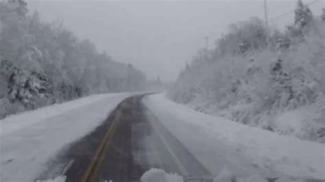 Cape Breton Highlands receive May snowfall