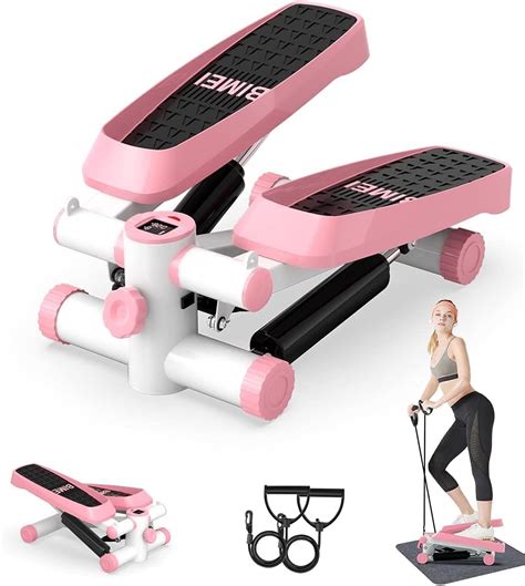 Buy Tohoyard Stepper for Exercise, Mini Aerobic Stepper with Display, Quiet Fitness Stepper ...