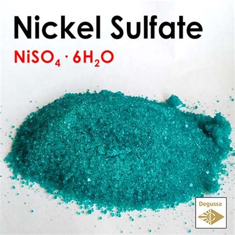 Nickel Sulfate (NiSO4): Uses, Applications, and Properties