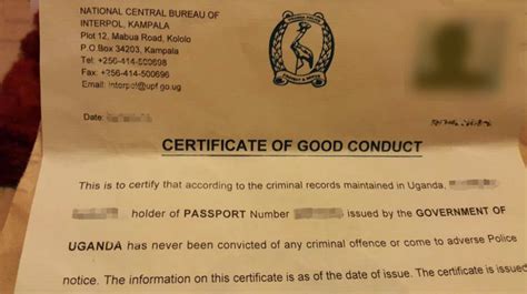 You can now apply for a certificate of good conduct and police ...