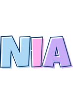 Nia Logo | Name Logo Generator - Candy, Pastel, Lager, Bowling Pin, Premium Style