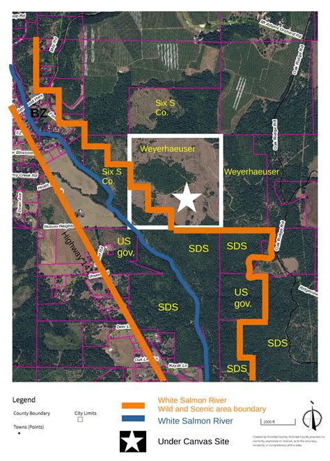 Klickitat County Parcel Map Lake Livingston State Park Map Images