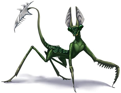 Mantis Creature by Slugg-o on DeviantArt