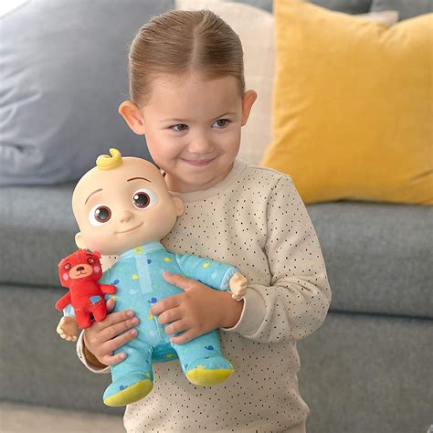 Cocomelon Bedtime JJ Doll - Soft, Plush Tummy and Roto Head