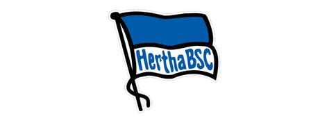 Hertha Bsc Logo - Hissflagge Hertha Bsc Logo 120 X 180 Cm - Here you ...